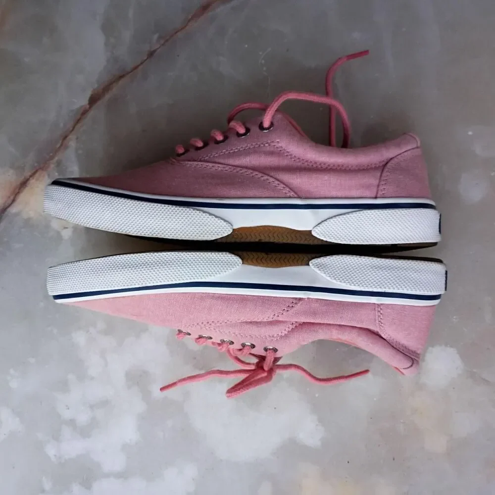 Sperry Men's Pink Boat-shoes